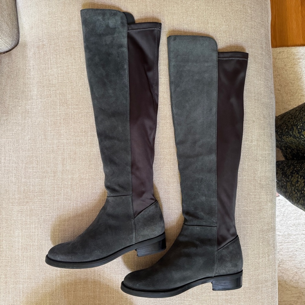 Blondo Olivia Charcoal Waterproof Knee High Boots - Size 9.5M